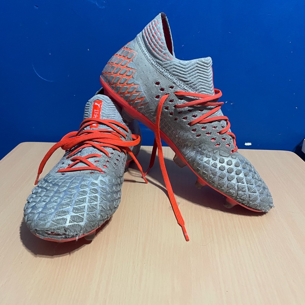 PUMA Men's Future 4.1 Netfit Firm Artificial Ground Soccer-Shoe